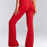 SoftMotion™ Flared Bottoms with Grey Logo | Fiery Red