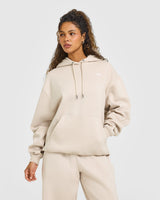 Foundations Oversized Hoodie | Sand