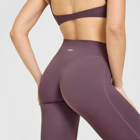 SoftMotion™ Flared Bottoms with White Logo | Vintage Purple