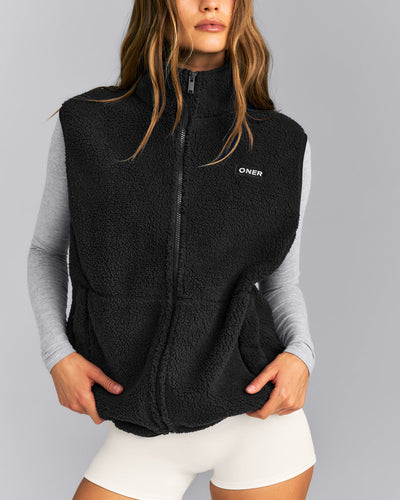 Sherpa Vest | Black