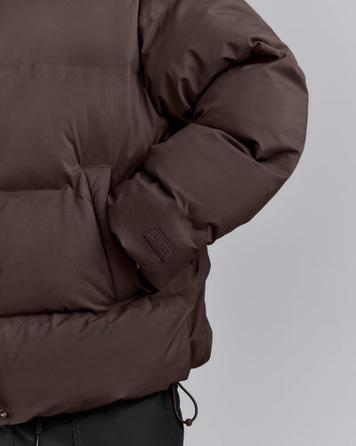 Oversized Puffer Jacket | 70% Cocoa