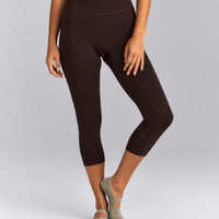 SoftMotion™ 3/4 Length Leggings | 70% Cocoa