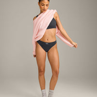 Seamless Thong | Charcoal Marl