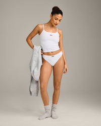 Seamless Thong | White