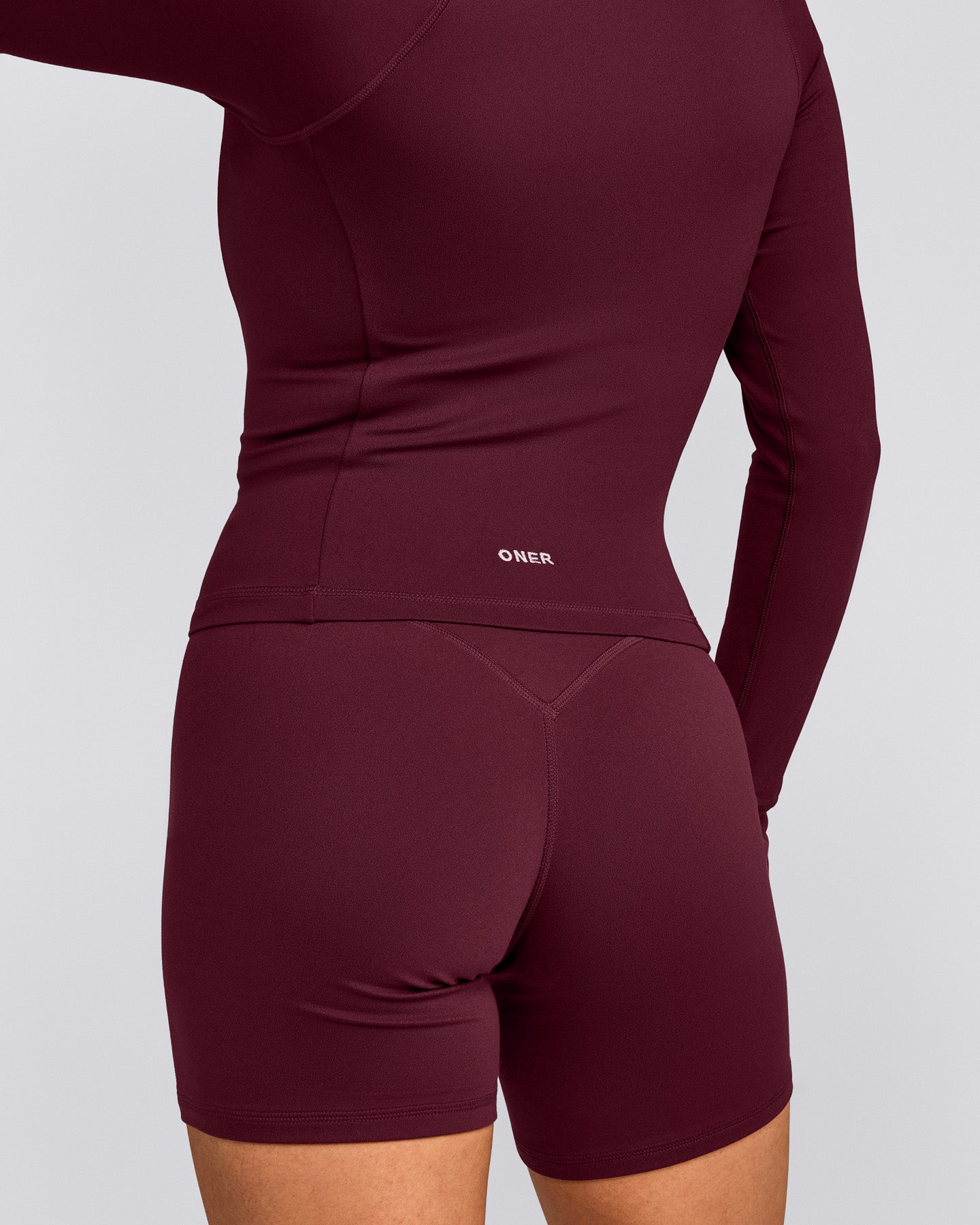 SoftMotion™ Mid Jacket with Grey Logo | Cherry Lacquer Purple