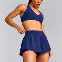 UnifiedMove™ Double Layer Shorts 5" with Reflective Logo | Varsity Blue