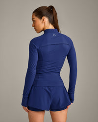 UnifiedMove Pocket Jacket with Reflective Logo | Varsity Blue