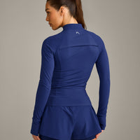 UnifiedMove Pocket Jacket with Reflective Logo | Varsity Blue