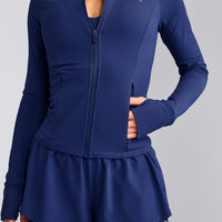 UnifiedMove™ Pocket Jacket with Reflective Logo | Varsity Blue