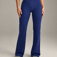 UnifiedMove Wrap Flared Bottoms with Reflective Logo | Varsity Blue