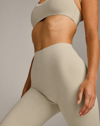 SoftMotion™ Flared Bottoms with Grey Logo | Oatmeal