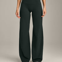 SoftMotion™ Straight Leg Bottoms with Grey Logo | Emerald Noir