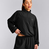 AirMove™ Jacket with Bonding with Reflective Logo | Black