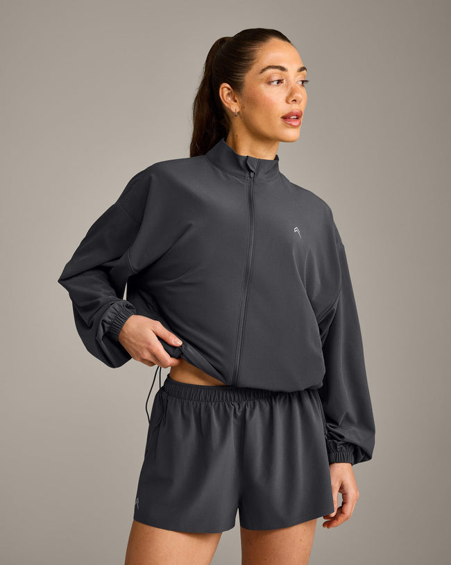 AirMove™ Jacket with Bonding with Reflective Logo | Coal