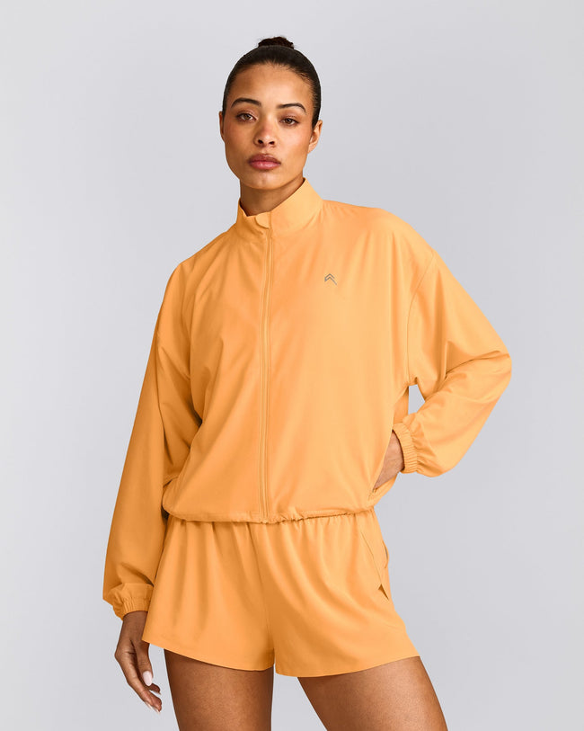 AirMove™ Jacket with Bonding with Reflective Logo | Powdered Orange