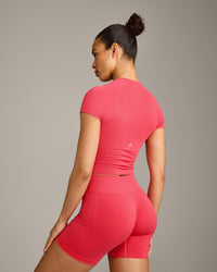 Oner Seamless Fitted Top | Light Charged Pink