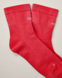 Performance Mid Crew Socks 1 Pack | Charged Pink