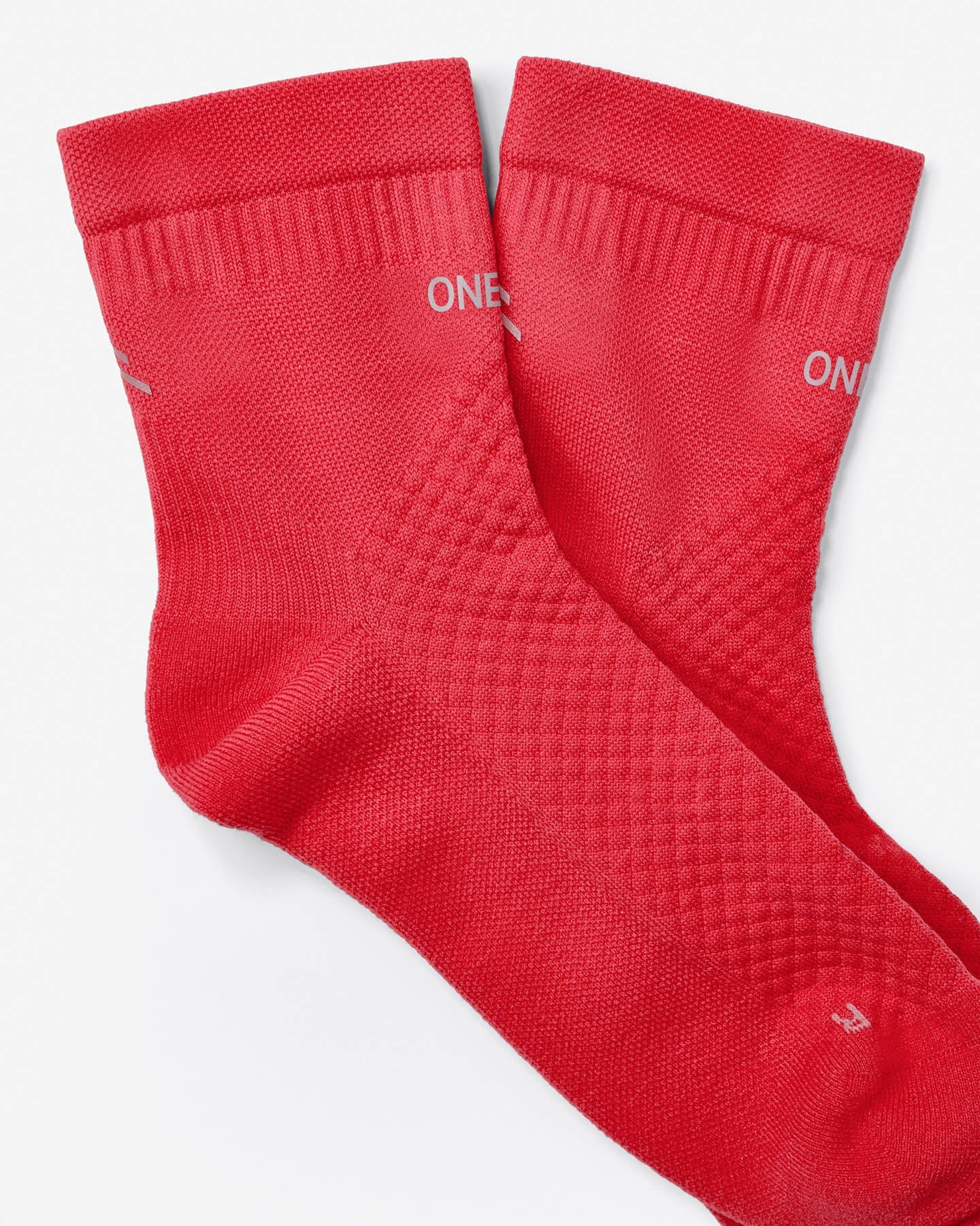 Performance Mid Crew Socks 1 Pack | Charged Pink