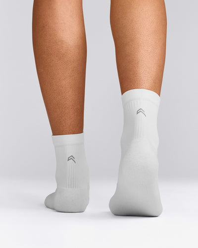 Performance Mid Crew Socks 1 Pack | White