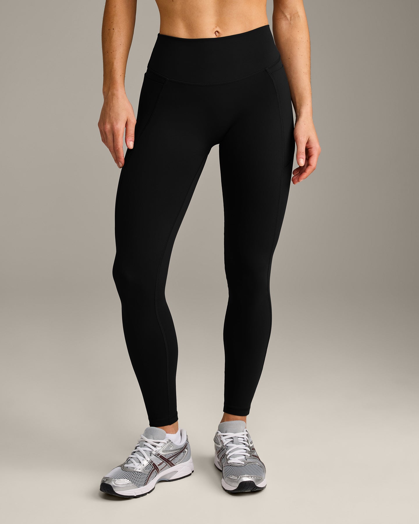 UnifiedMove™ Pocket Leggings with Bonding with Reflective Logo | Black