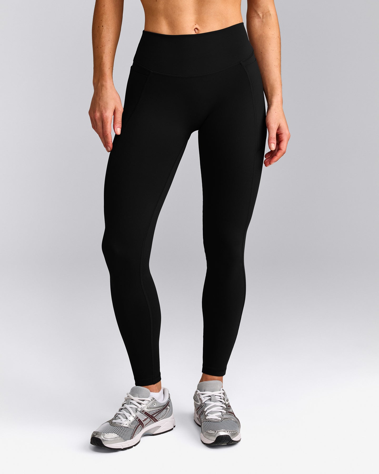 UnifiedMove™ Pocket Leggings with Bonding with Reflective Logo | Black