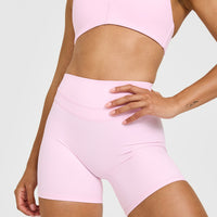 UnifiedMove™ High Waisted Shorts 6" | Chalk Pink