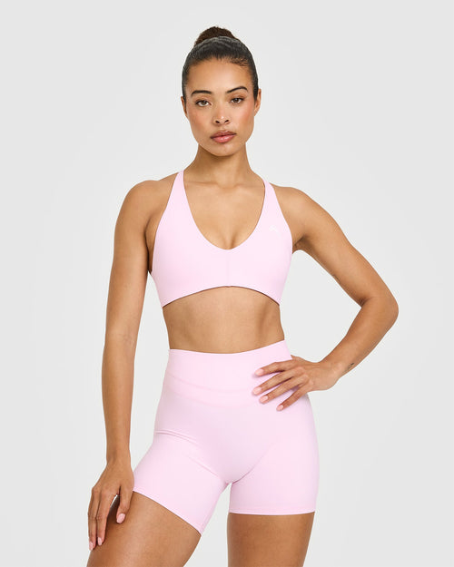 Oner Modal Unified Micro Bralette | Chalk Pink