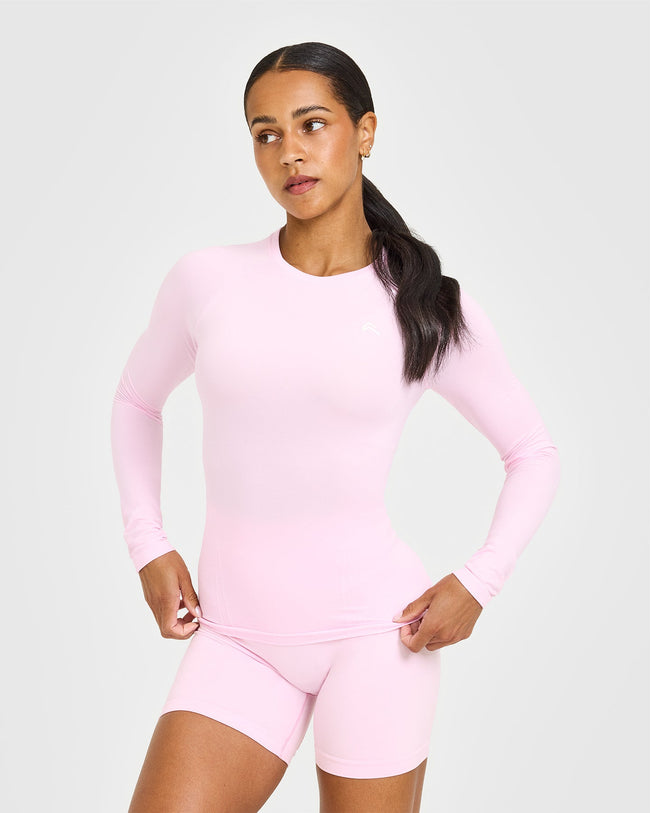 ★ILLIGO★ Vintage Rose Long Sleeve Gray Women's Torcello L/S Henley - Stormtech Canada Retail