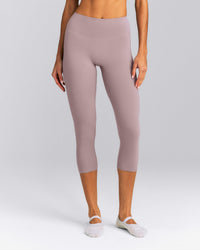 SoftMotion™ 3/4 Length Leggings New Branding | Dusty Purple