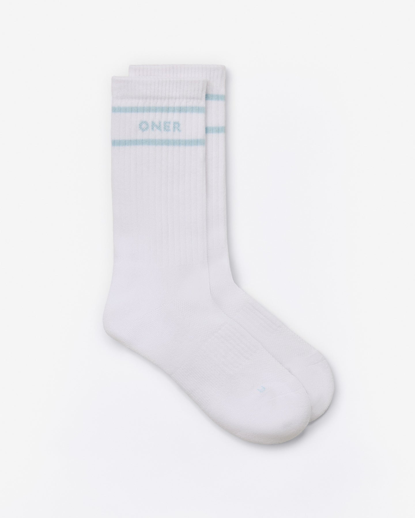 Varsity Stripe Long Crew Socks 1 Pack | Cloud Blue