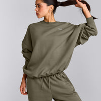 Foundations All Season Crew Neck Sweatshirt | Alpine Green