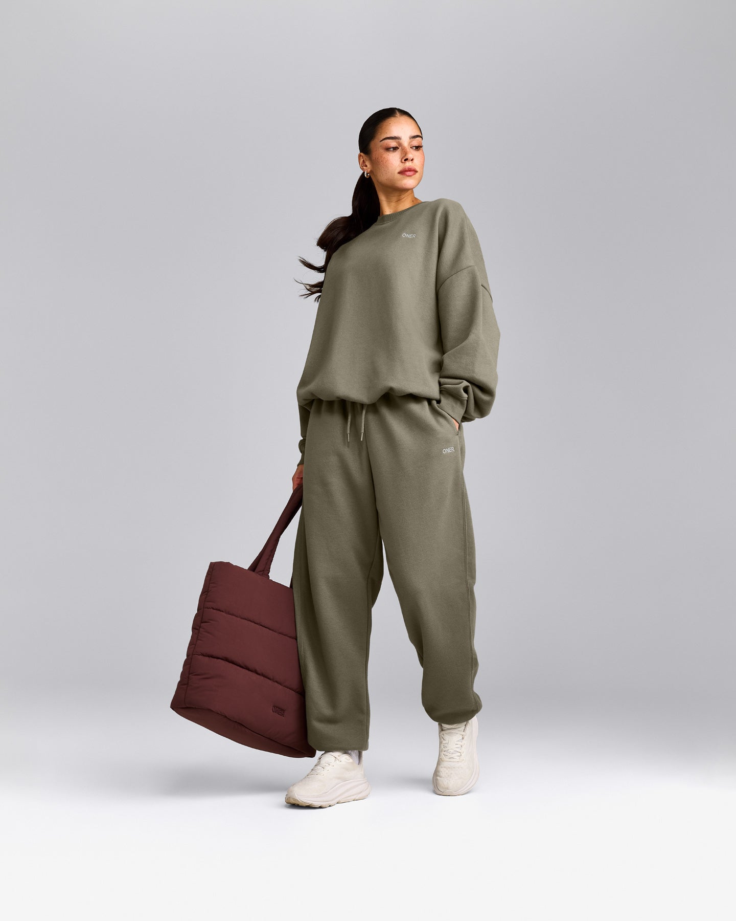 Foundations All Season Crew Neck Sweatshirt | Alpine Green