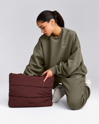 Foundations All Season Crew Neck Sweatshirt | Alpine Green