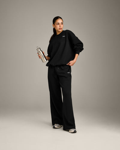Foundations All Season Crew Neck Sweatshirt | Black