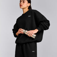 Foundations All Season Crew Neck Sweatshirt | Black
