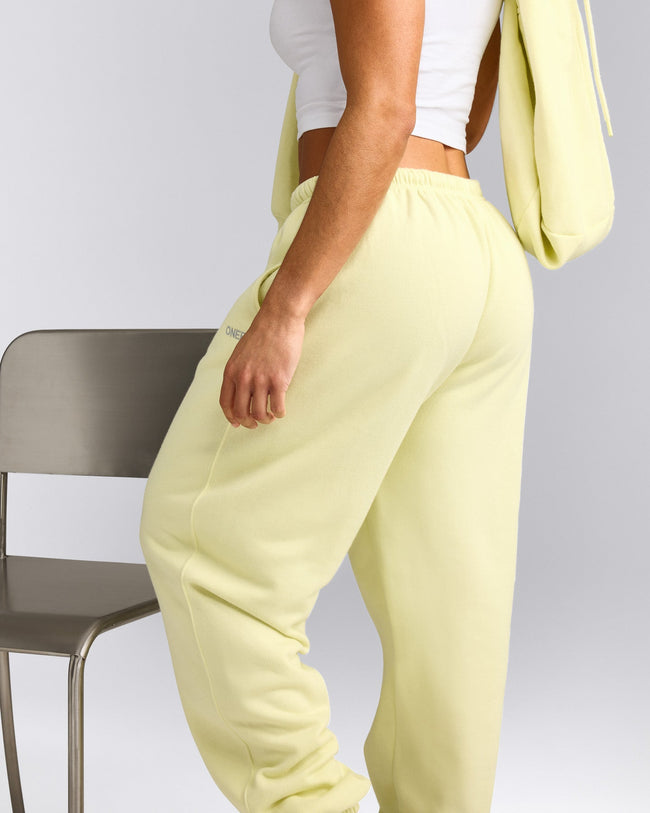 Foundations All Season Joggers | Pastel Yellow