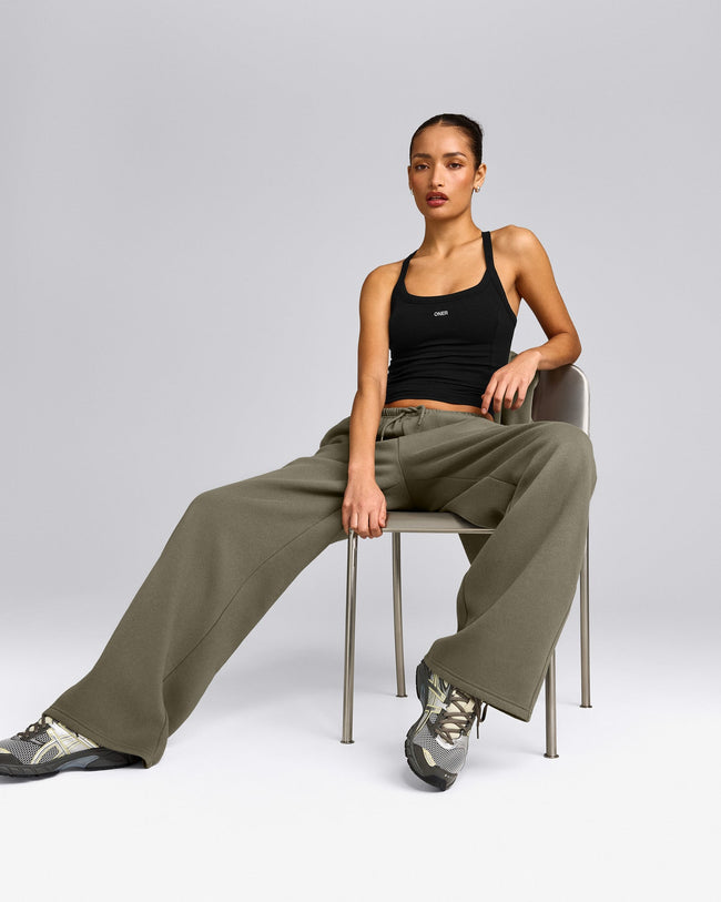 Foundations All Season Straight Leg Sweatpants | Alpine Green