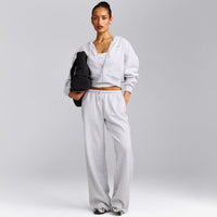 Foundations All Season Straight Leg Joggers | Grey Marl