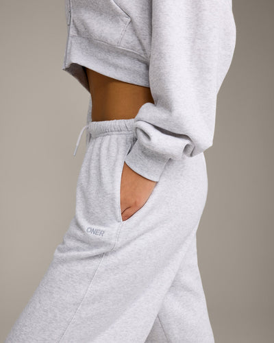Foundations All Season Straight Leg Joggers | Grey Marl
