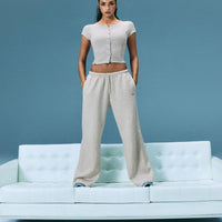 Foundations All Season Straight Leg Sweatpants | Oat Marl