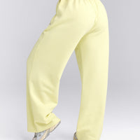 Foundations All Season Straight Leg Joggers | Pastel Yellow