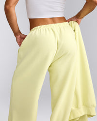 Foundations All Season Straight Leg Joggers | Pastel Yellow