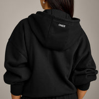 Foundations All Season Zip Through Hoodie | Black