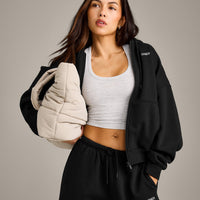 Foundations All Season Zip Through Hoodie | Black