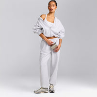 Foundations All Season Zip Through Hoodie | Grey Marl