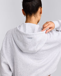 Foundations All Season Zip Through Hoodie | Grey Marl