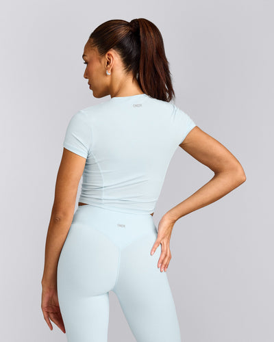 Mellow™ Motion Crew Neck Mid Top | Cloud Blue