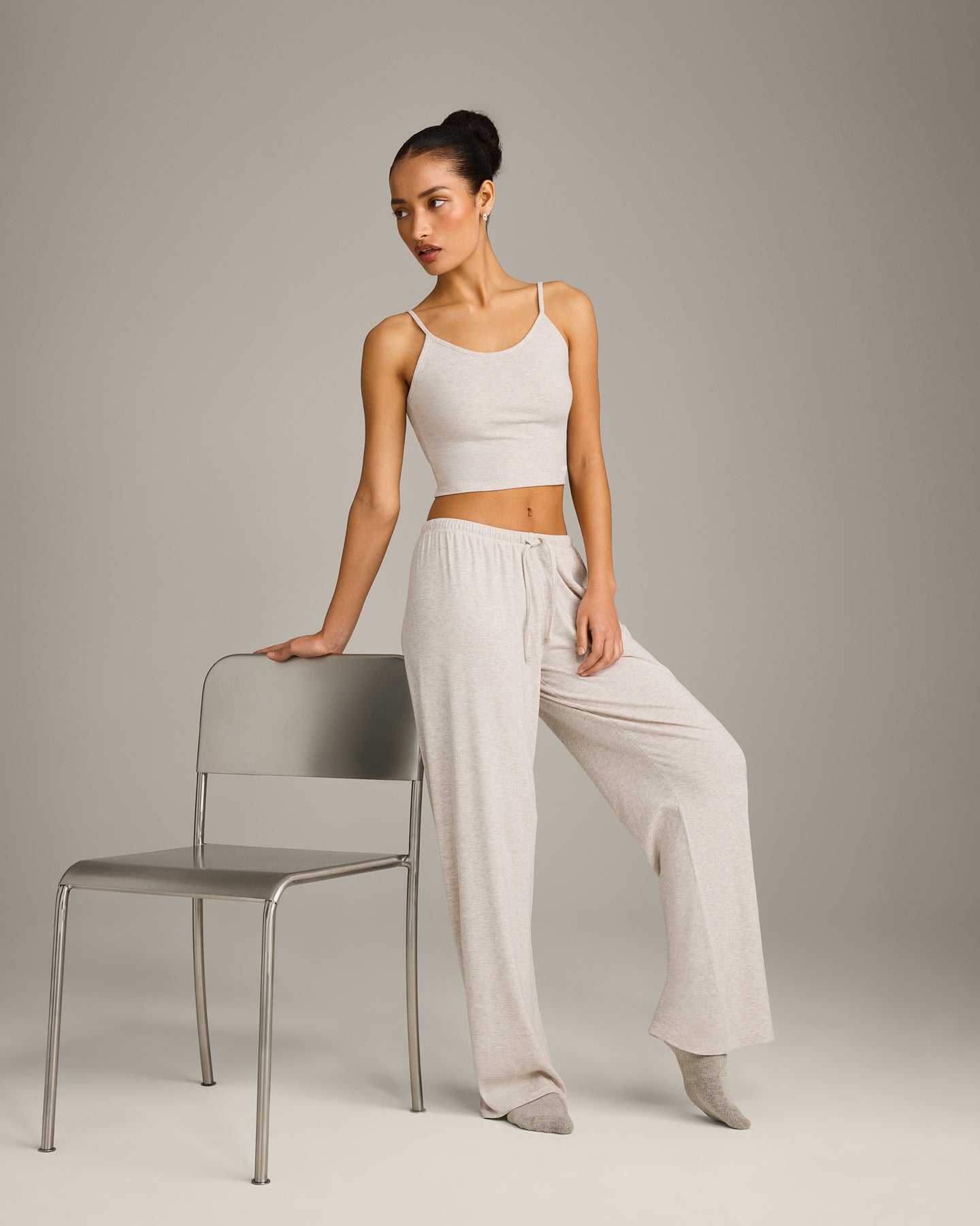 Oner At Home Night Bottoms | Oat Marl