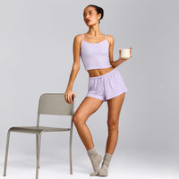 Oner At Home Night Shorts | Light Lavender Purple