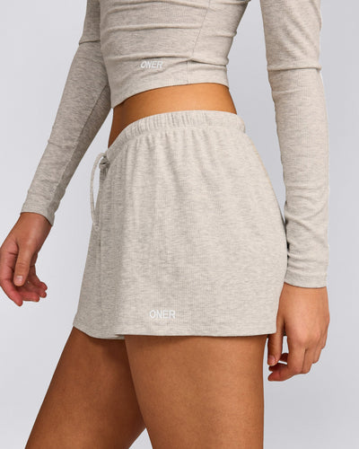Oner At Home Night Shorts | Oat Marl